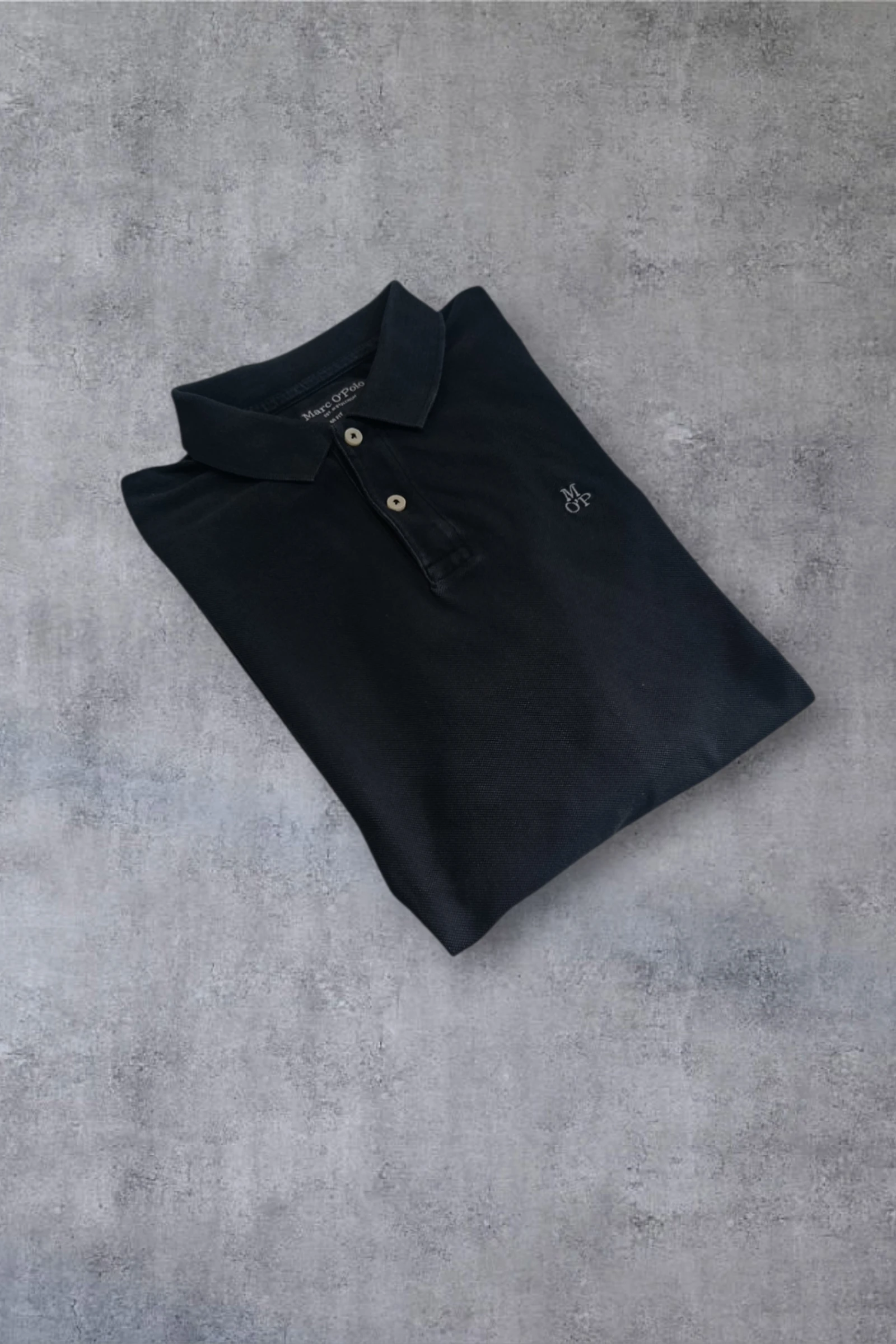 Polo Marc O'Polo Masculino | Cor Preta | 100% Algodão | Tamanho M | – photo 2